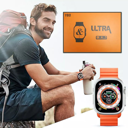 Combo de Smartwatch Y80 Ultra - 10 en 1