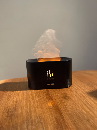 🔥 Humidificador / Difusor de aromas con efecto de Llama