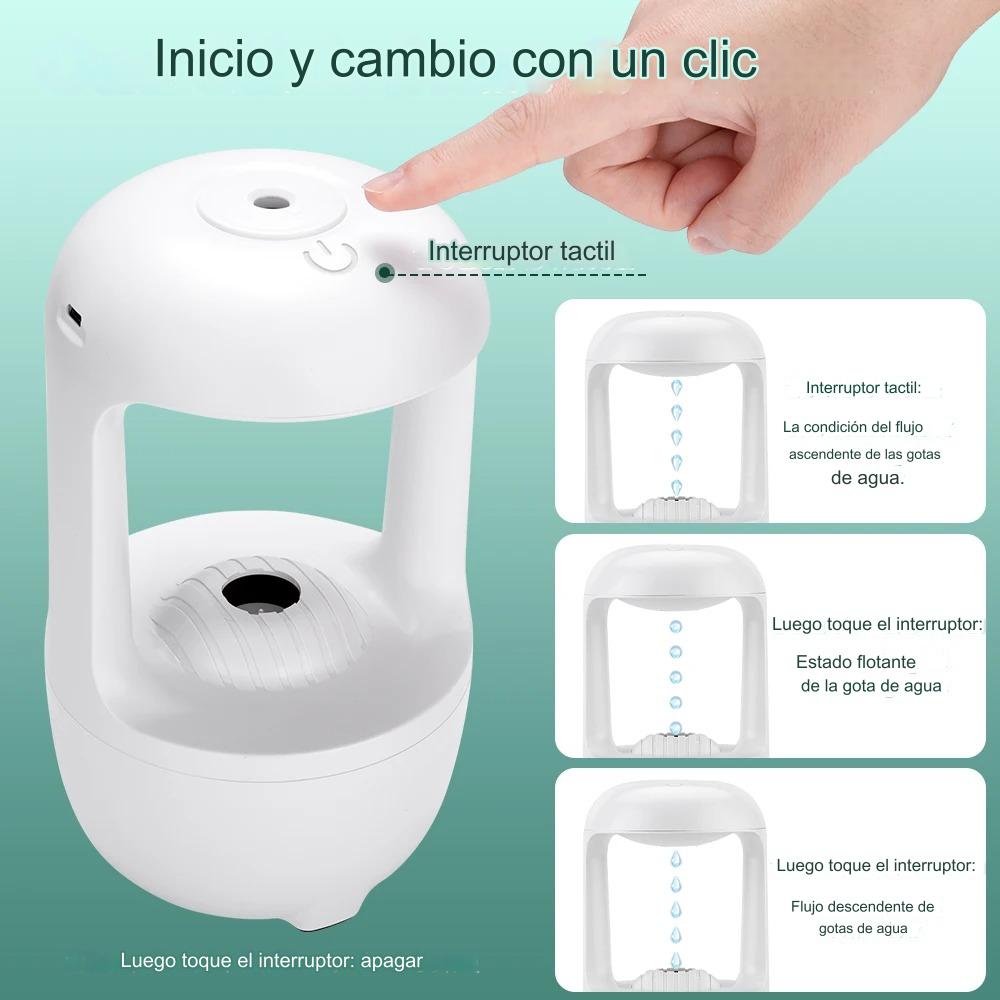 💧 Humidificador con efecto Anti-gravedad